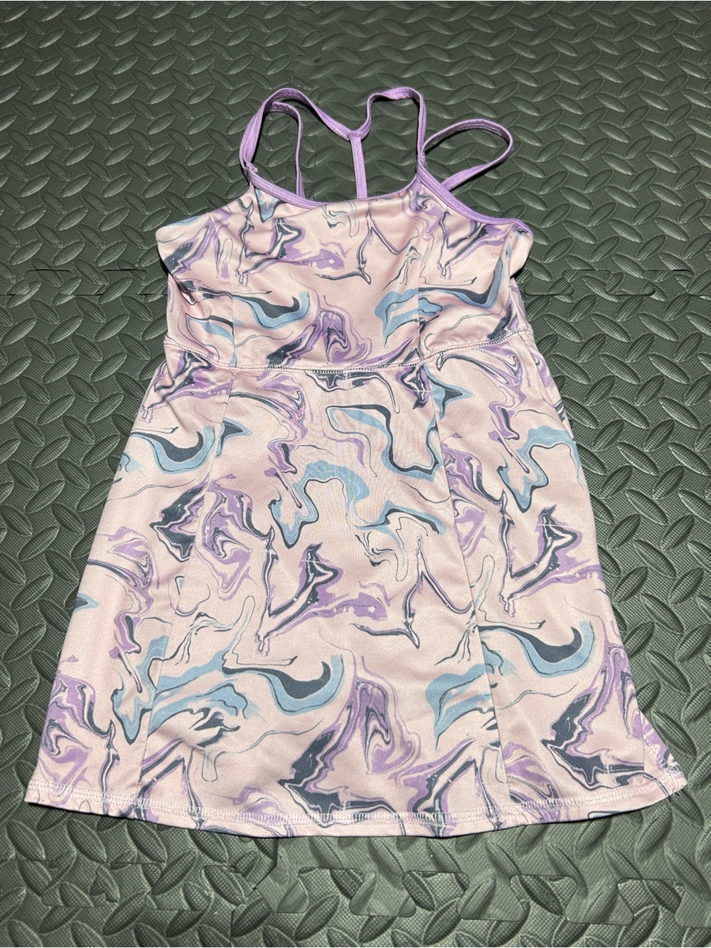 Oshkosh B’gosh Girls' Pink & Purple Swirl Athletic Dress